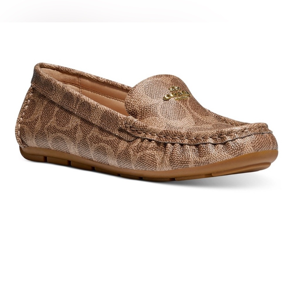 Coach Logo Marley Driver Loafers 8.5